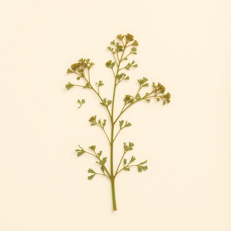 Petroselinum crispum (Parsley) — botanical photograph