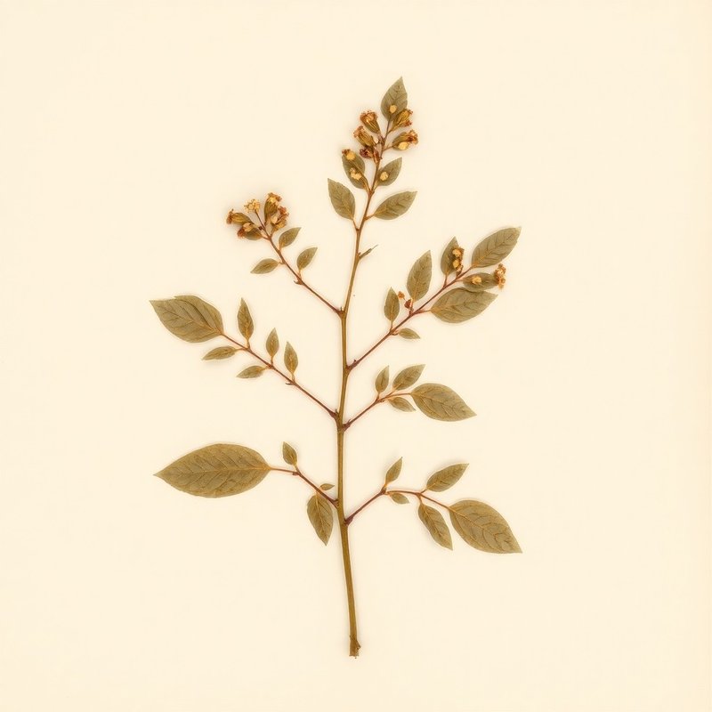Photinia arbutifolia (Photinia arbutifolia) — botanical photograph