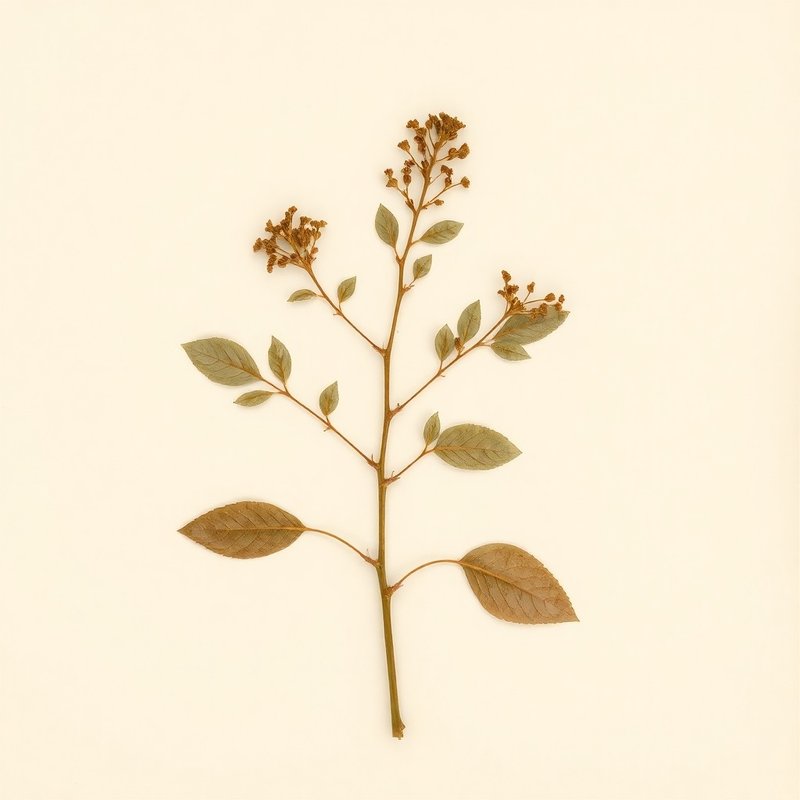 Photinia villosa (Photinia villosa) — botanical photograph