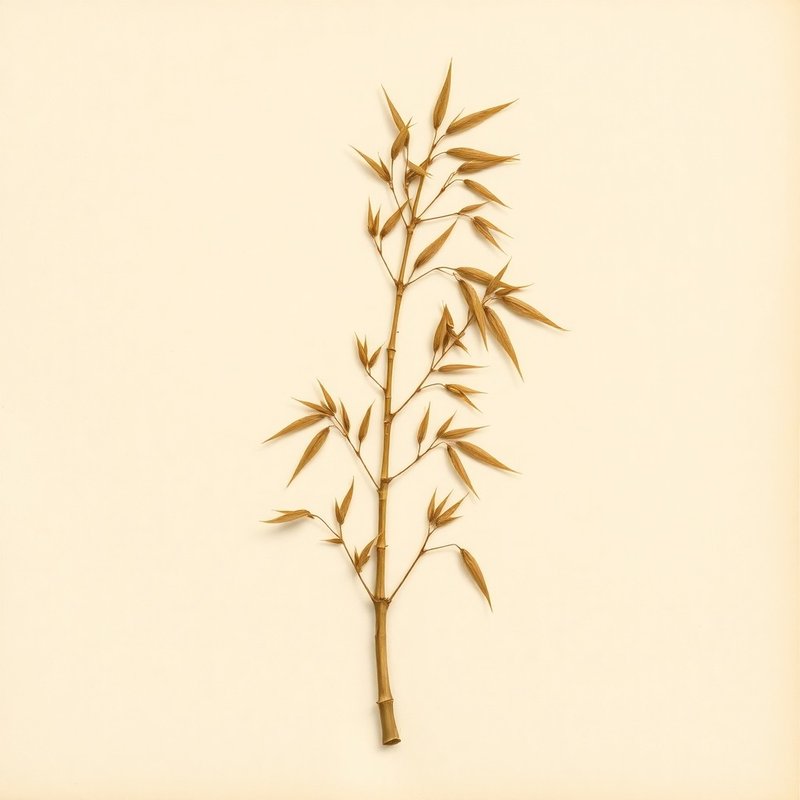 Phyllostachys angusta (Stone Bamboo) — botanical photograph