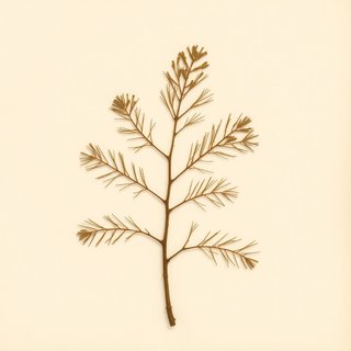 Picea orientalis (Picea orientalis) — botanical photograph
