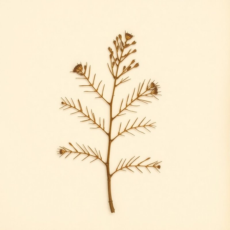 Picea pungens (Picea pungens) — botanical photograph