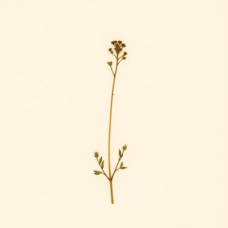 Pimpinella saxifraga (Burnet Saxifrage) — botanical photograph