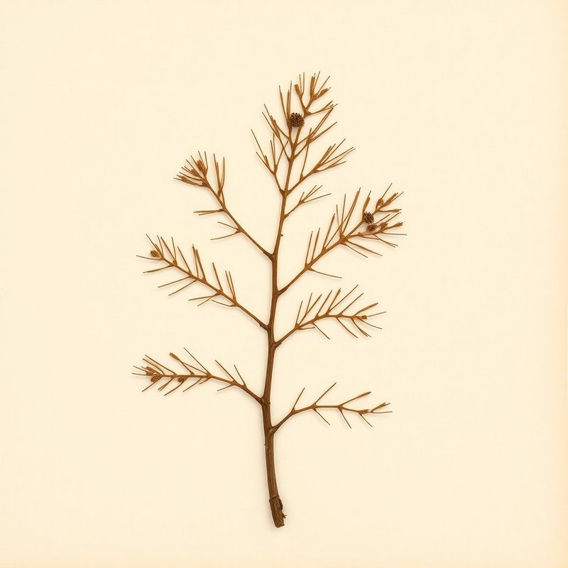 Pinus densiflora (Japanese Red Pine) — botanical photograph