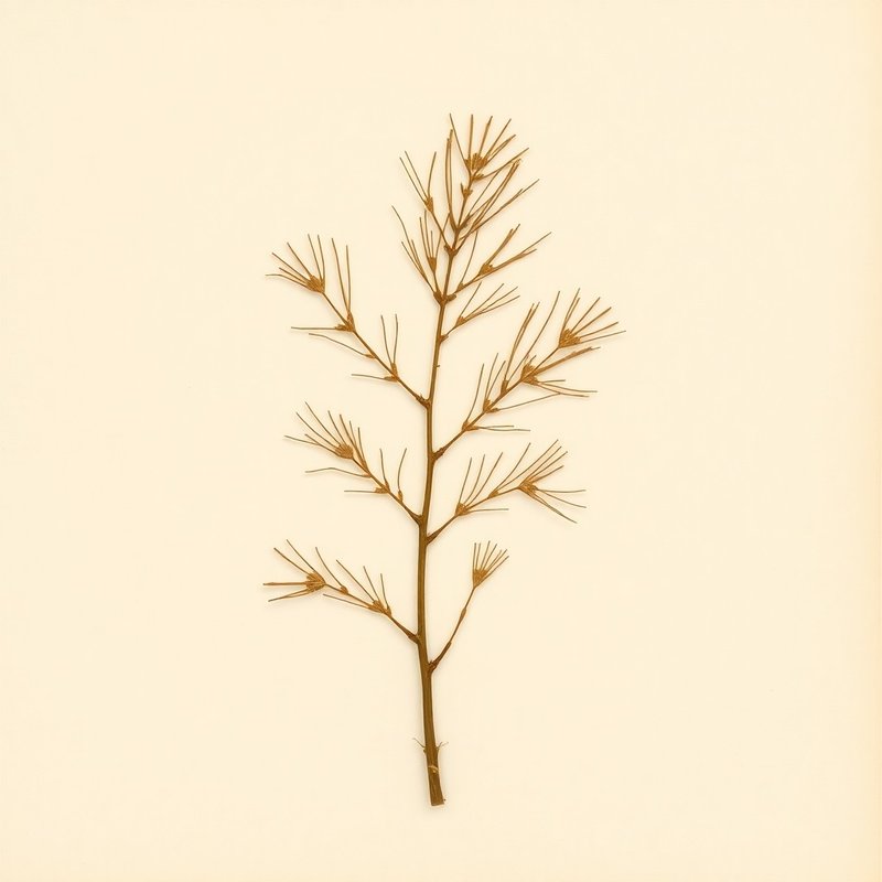 Pinus strobus (White Pine) — botanical photograph
