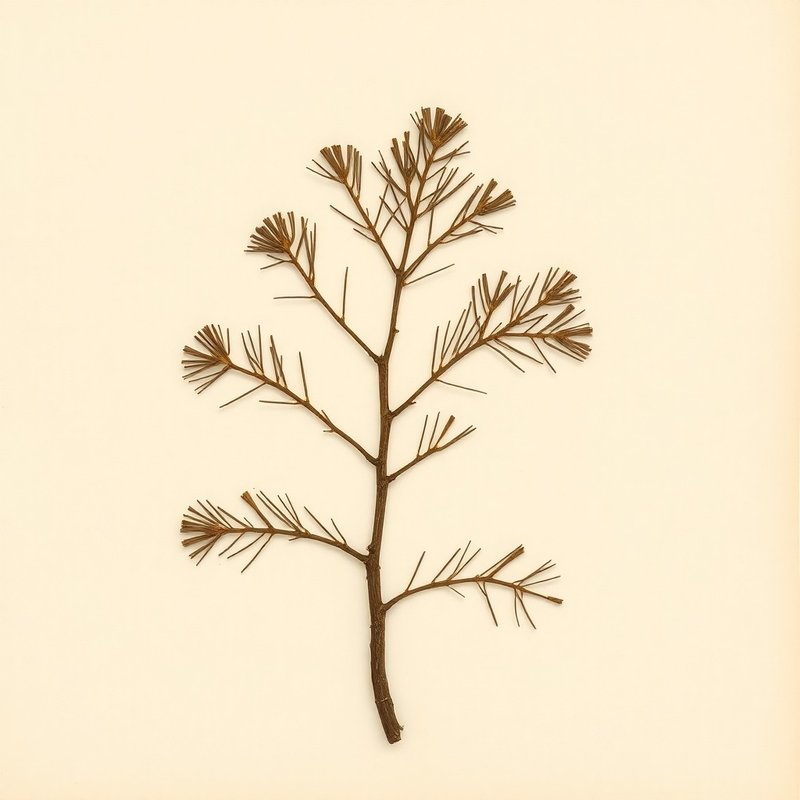 Pinus thunbergii (Japanese Black Pine) — botanical photograph
