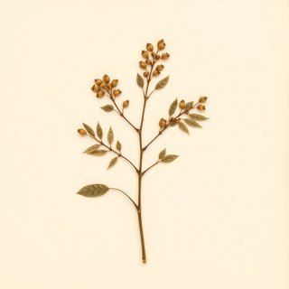 Pistacia chinensis (Chinese Pistache) — botanical photograph