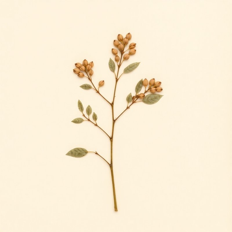 Pistacia vera (Pistachio) — botanical photograph