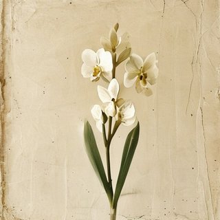 Platanthera dilatata (White Bog-Orchid) — botanical photograph