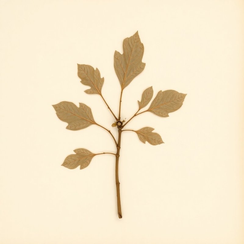 Platanus occidentalis (Buttonwood) — botanical photograph