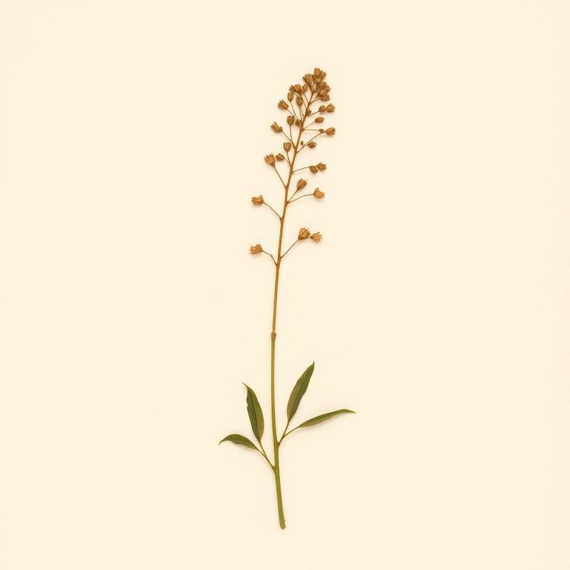 Polygonatum falcatum (Polygonatum falcatum) — botanical photograph