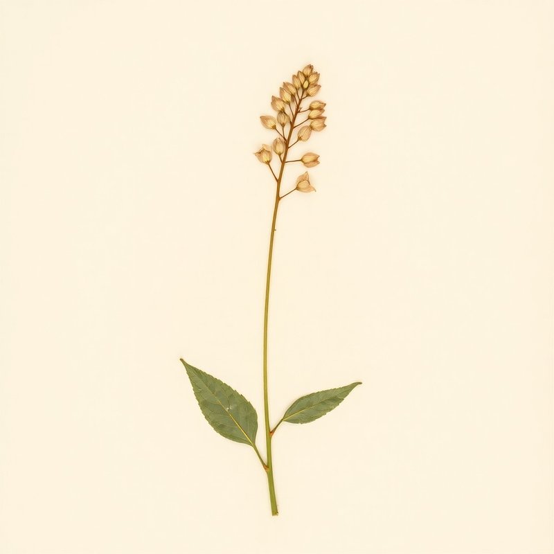 Polygonatum pubescens (Hairy Solomon's Seal) — botanical photograph