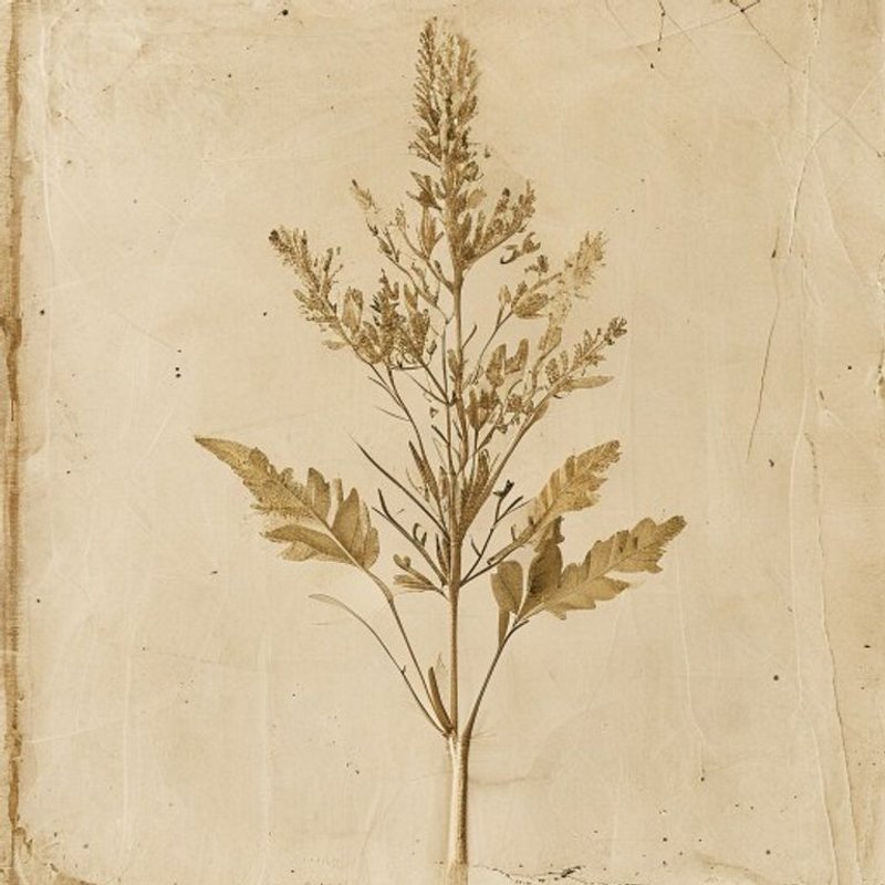 Proboscidea fragrans (Sweet Unicorn Plant) — botanical photograph