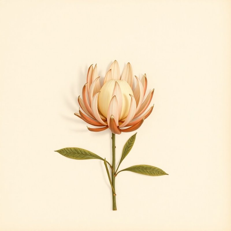 Protea mellifera (Sugar Bush) — botanical photograph