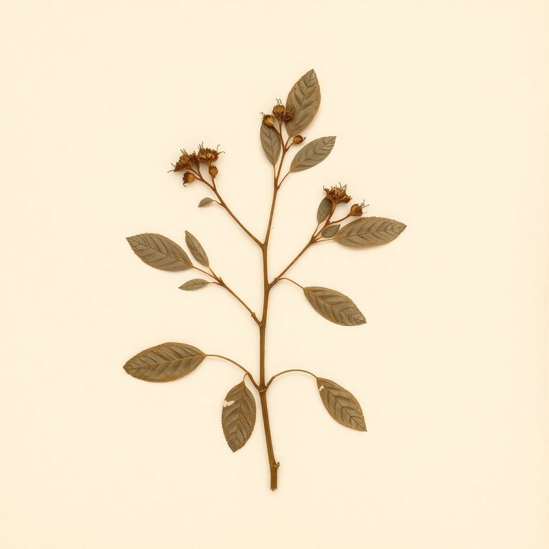 Prunus angustifolia (Chickasaw Plum) — botanical photograph