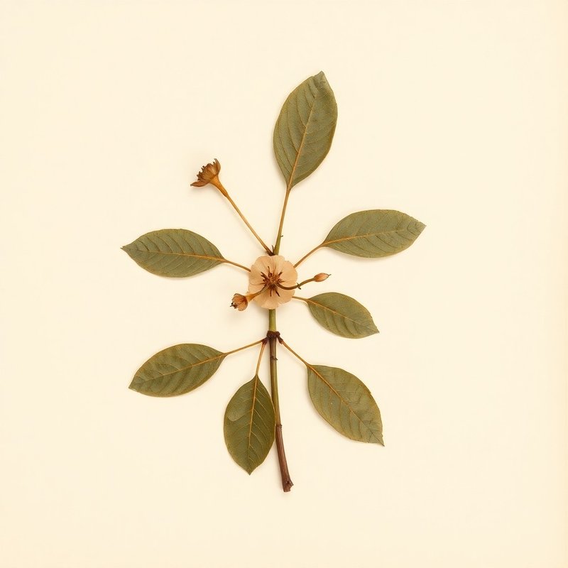 Prunus apetala (Clove Cherry) — botanical photograph