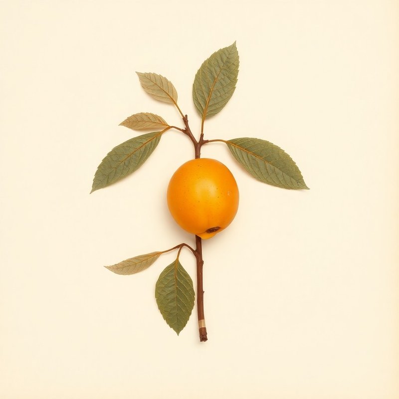 Prunus armeniaca (Apricot) — botanical photograph