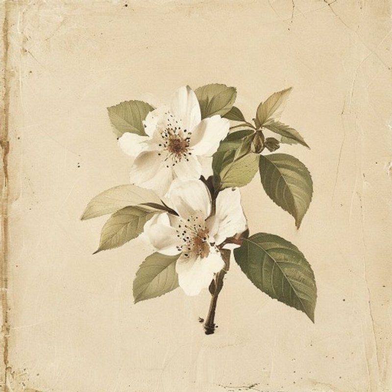 Prunus canescens (Greyleaf Cherry) — botanical photograph