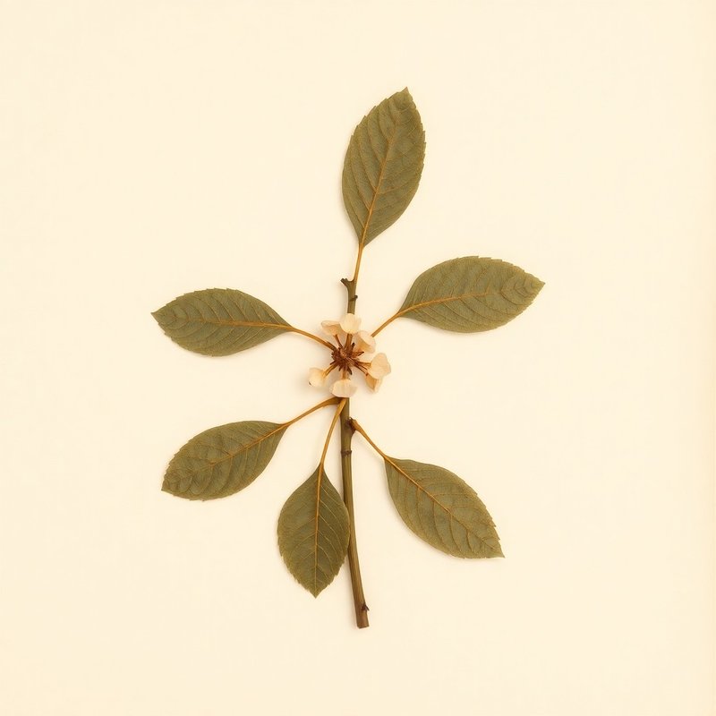 Prunus cocomilia (Prunus cocomilia) — botanical photograph