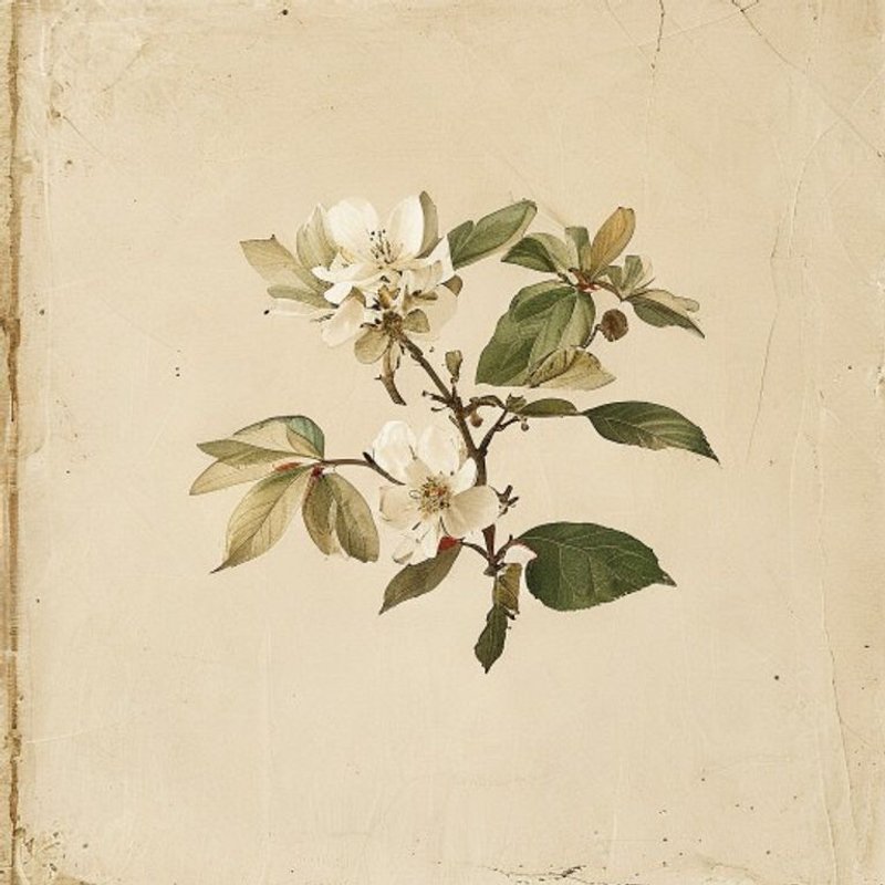 Prunus fasciculata (Desert Almond) — botanical photograph