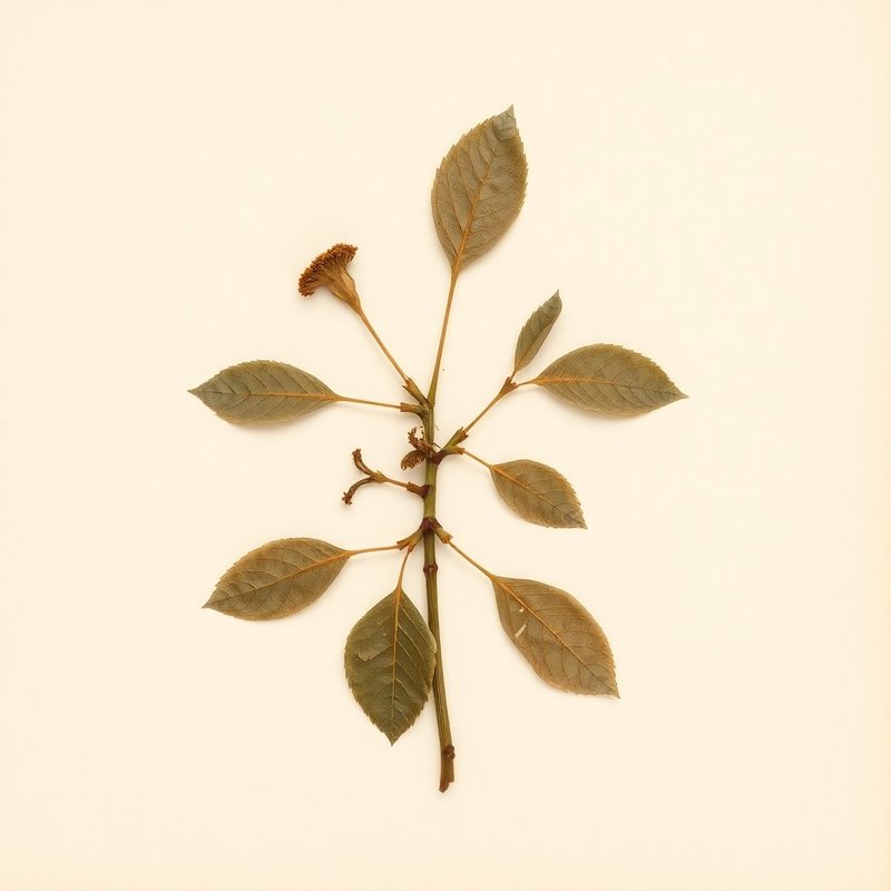 Prunus incana (Prunus incana) — botanical photograph