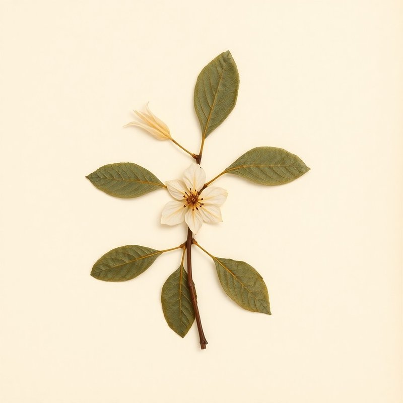 Prunus incisa (Fuji cherry) — botanical photograph