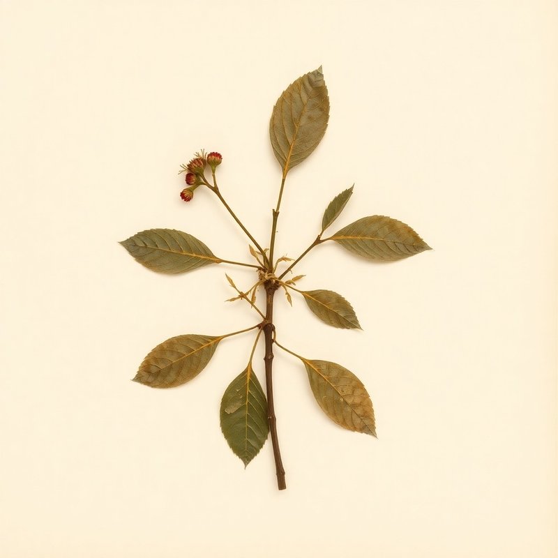 Prunus iranica (Prunus iranica) — botanical photograph