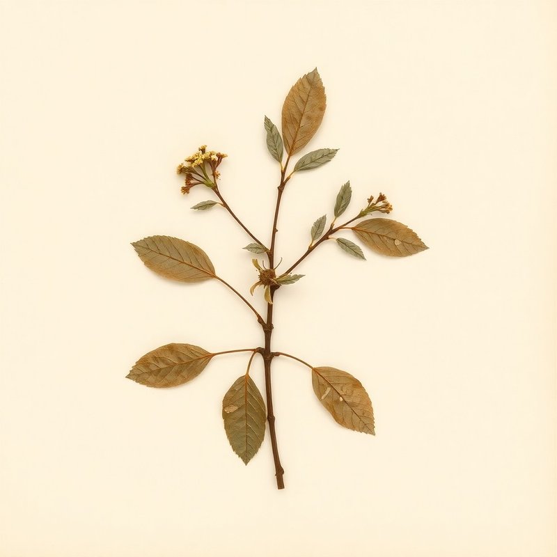 Prunus kansuensis (Prunus kansuensis) — botanical photograph