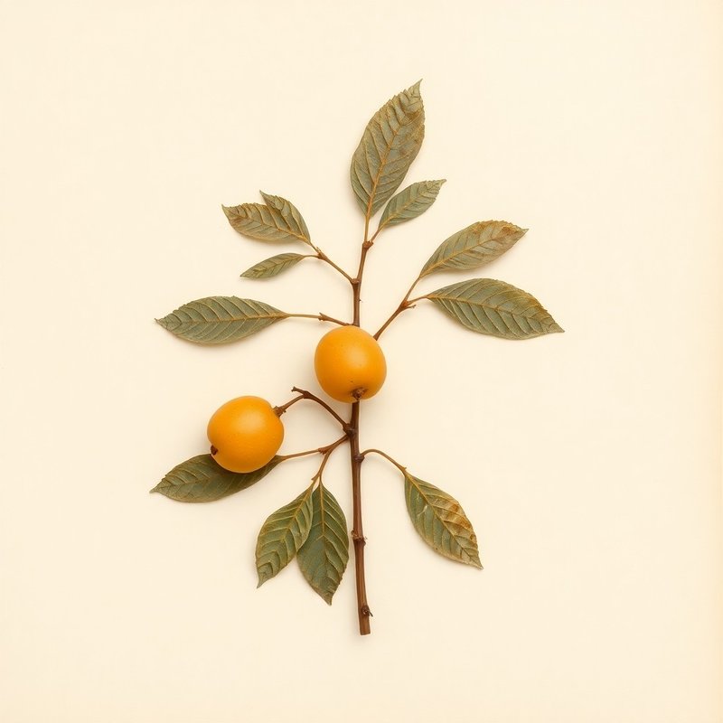 Prunus mandschurica (Manchurian Apricot) — botanical photograph