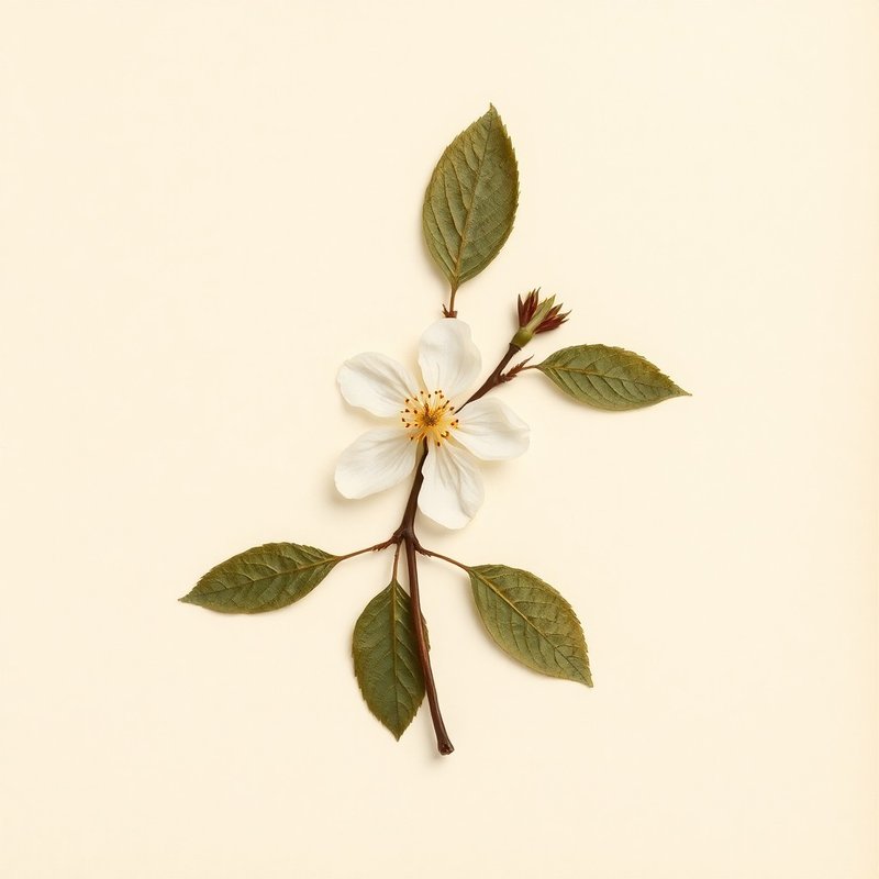 Prunus maximowiczii (Miyama Cherry) — botanical photograph