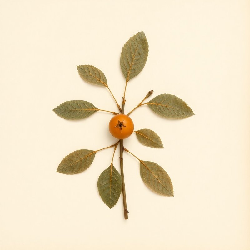 Prunus mexicana (Mexican Plum) — botanical photograph