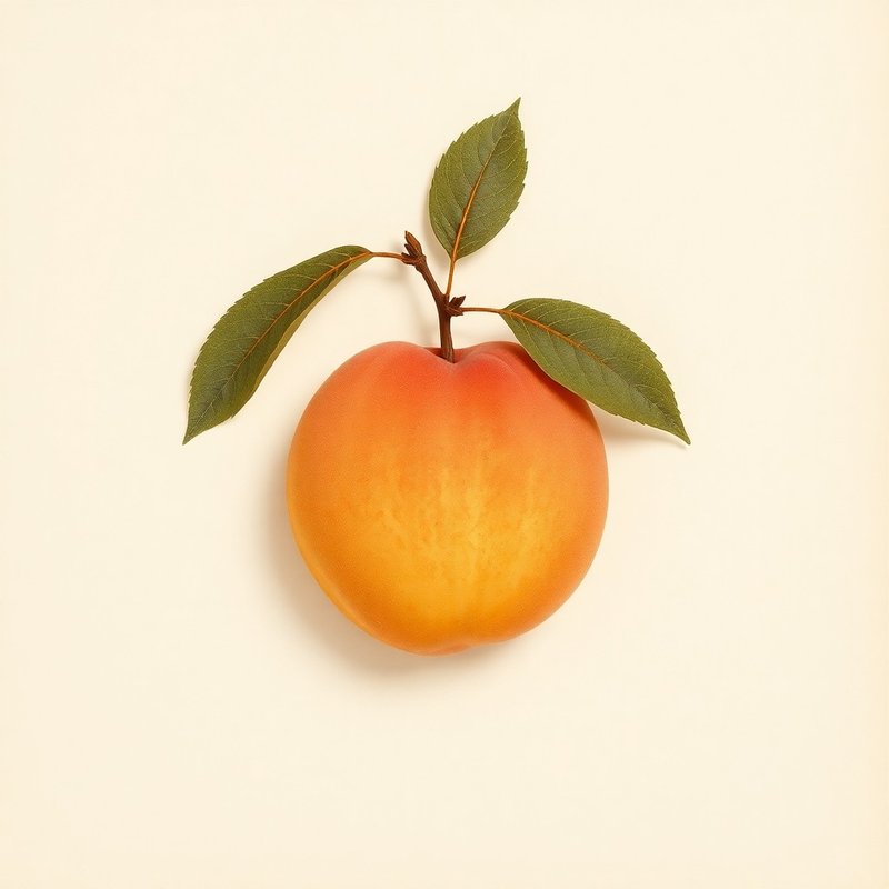 Prunus mira (Smoothpit Peach) — botanical photograph