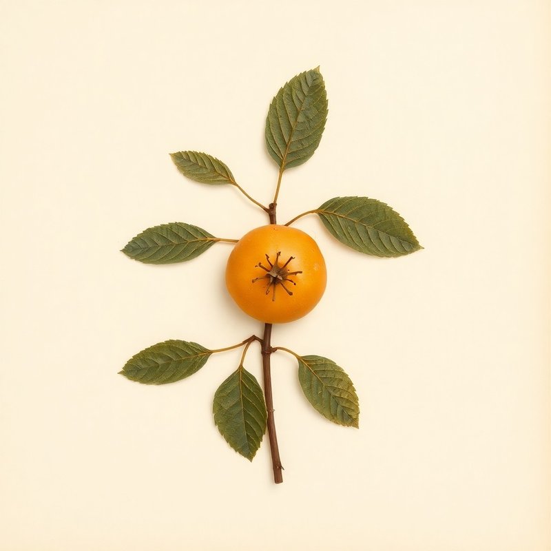 Prunus mume (Japanese Apricot) — botanical photograph