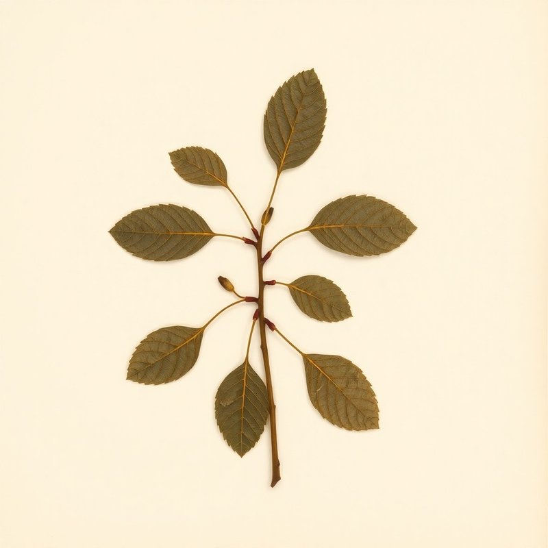 Prunus nigra (Canadian Plum) — botanical photograph