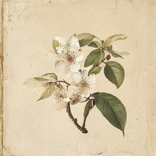 Prunus sargentii (Sargent Cherry) — botanical photograph