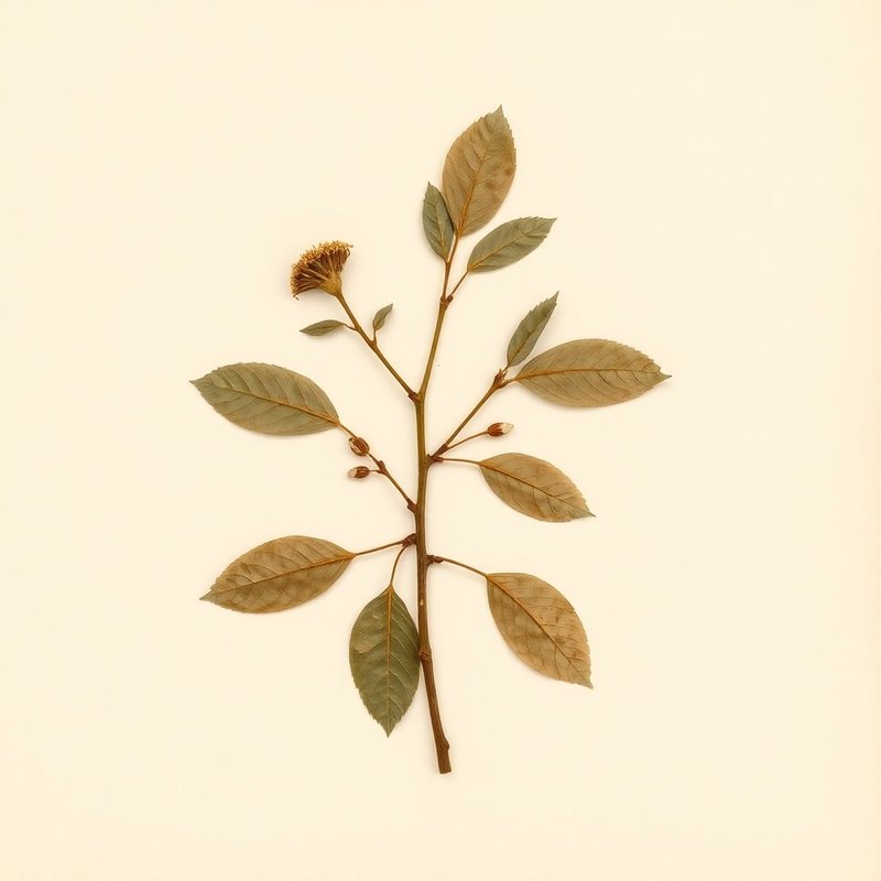 Prunus x sultana (Prunus x sultana) — botanical photograph