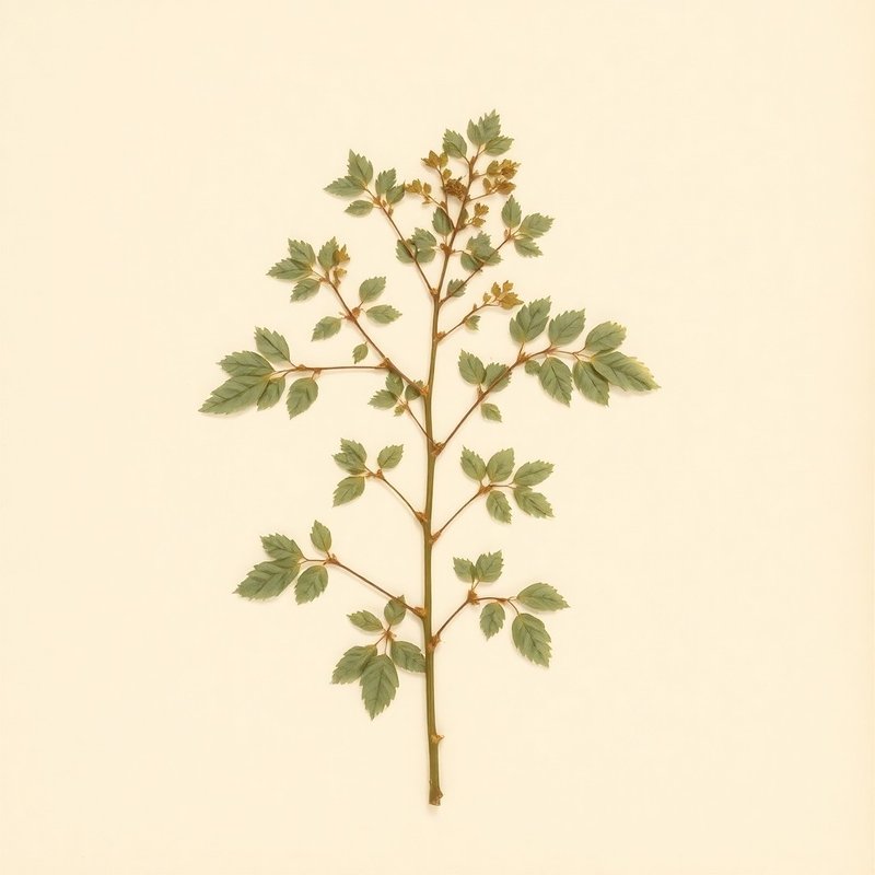 Ptelea trifoliata (Hop Tree) — botanical photograph