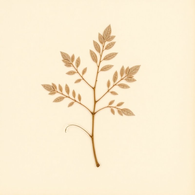 Pterocarya rhoifolia (Japanese Wingnut) — botanical photograph