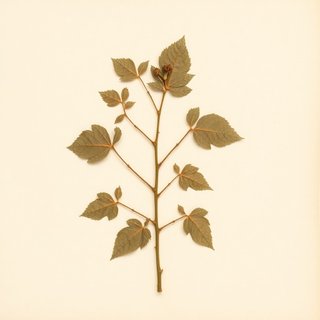 Pueraria phaseoloides (Tropical Kudzu) — botanical photograph