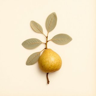 Pyrus amygdaliformis (Almond-leaved pear) — botanical photograph