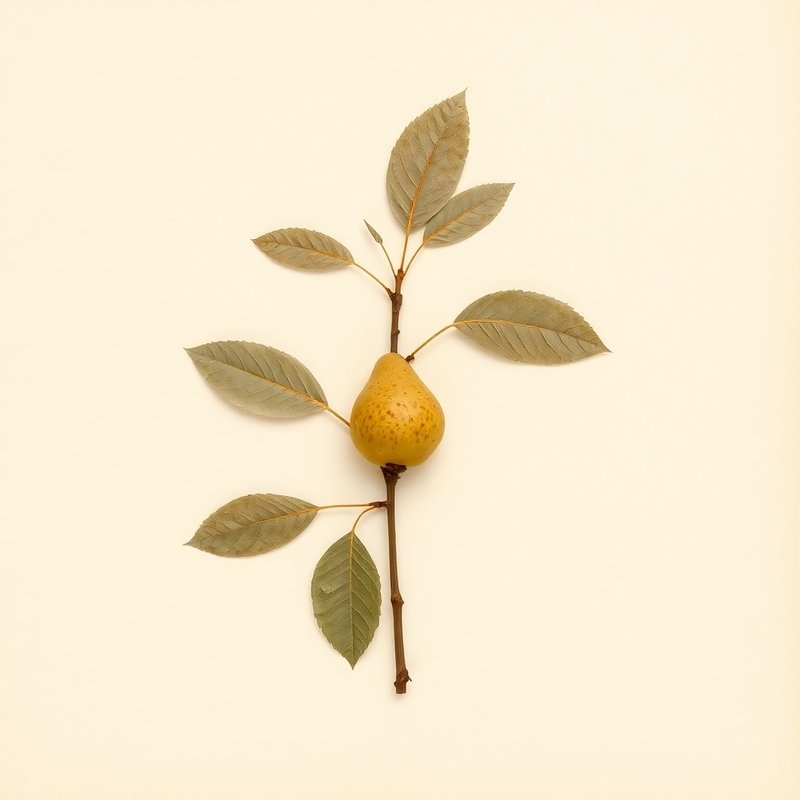 Pyrus pashia (Indian Wild Pear) — botanical photograph