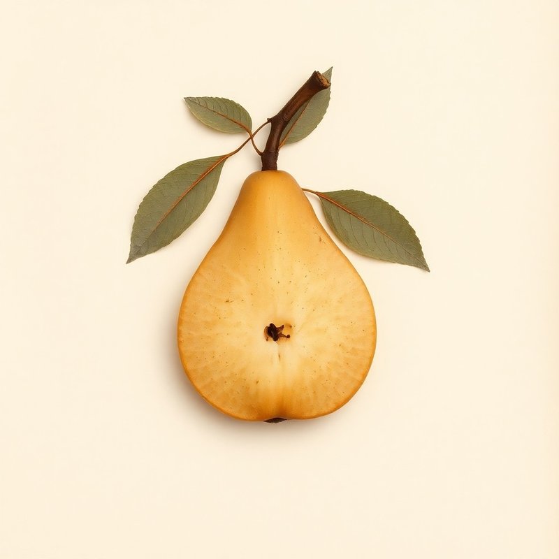 Pyrus phaeocarpa (Dusky pear) — botanical photograph