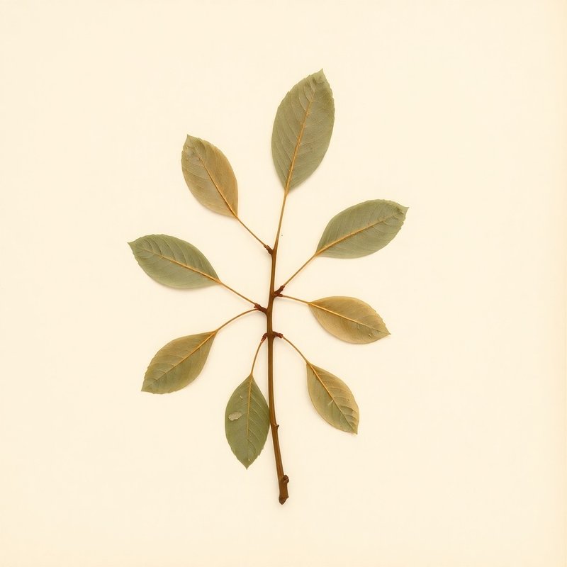 Pyrus salicifolia (Willow-Leaved Pear) — botanical photograph