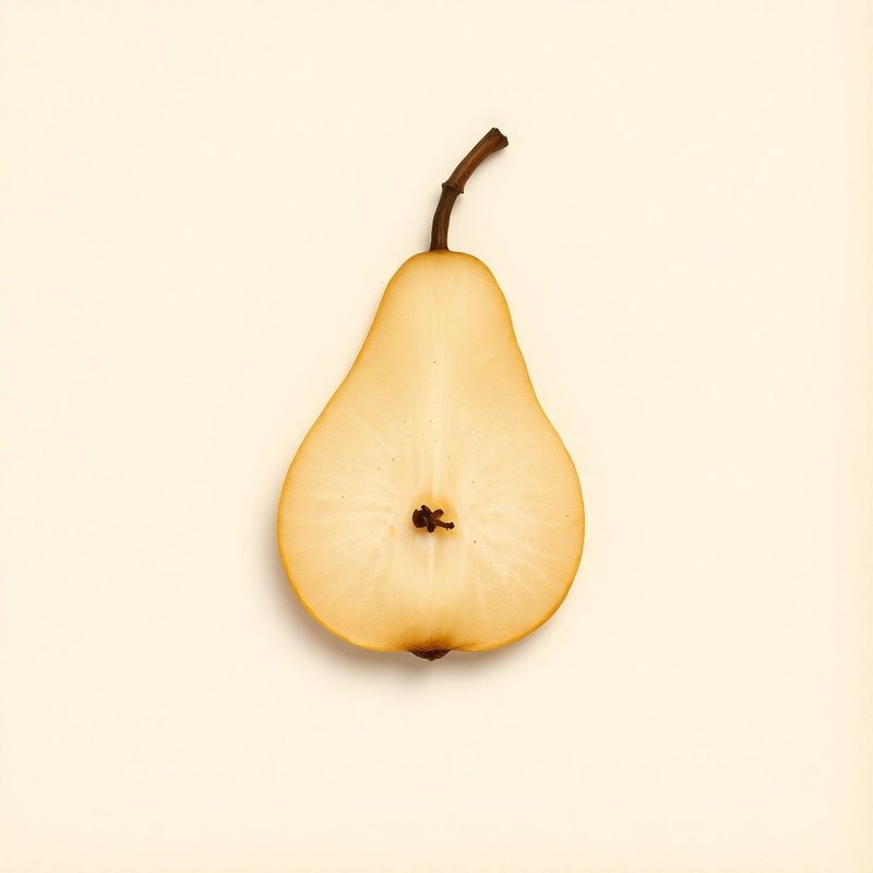 Pyrus x lecontei (Le Conte Pear) — botanical photograph