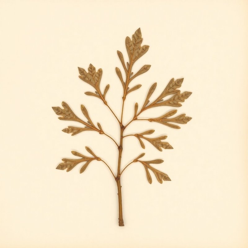 Quercus michauxii (Swamp Chestnut Oak) — botanical photograph