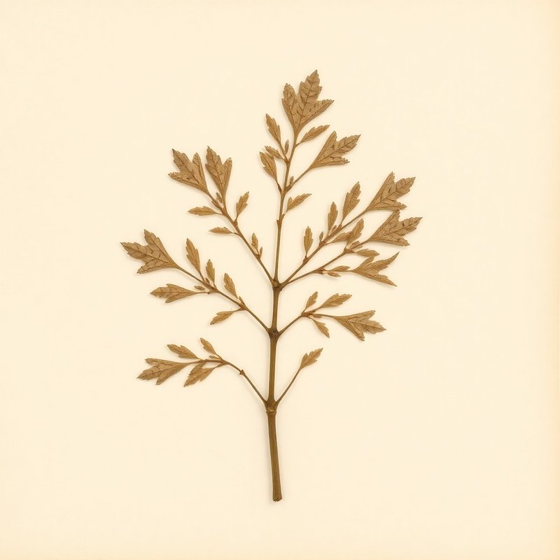 Quercus robur (Pedunculate Oak) — botanical photograph