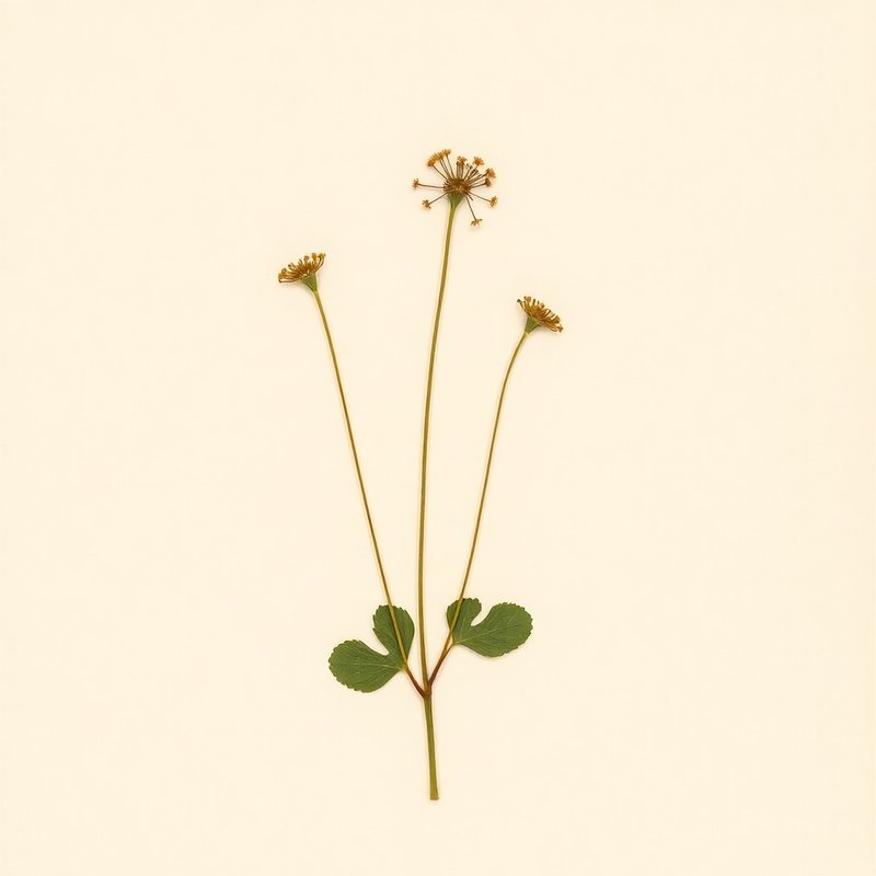Ranunculus aquatilis (Water Crowfoot) — botanical photograph