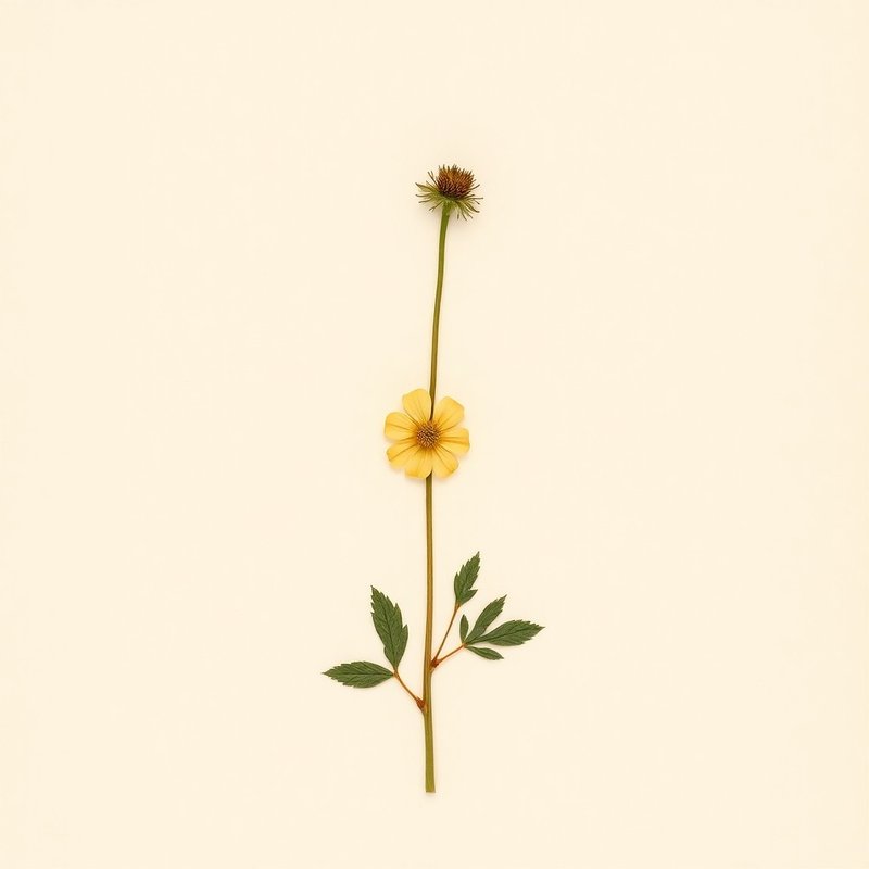 Ranunculus repens (Creeping Buttercup) — botanical photograph