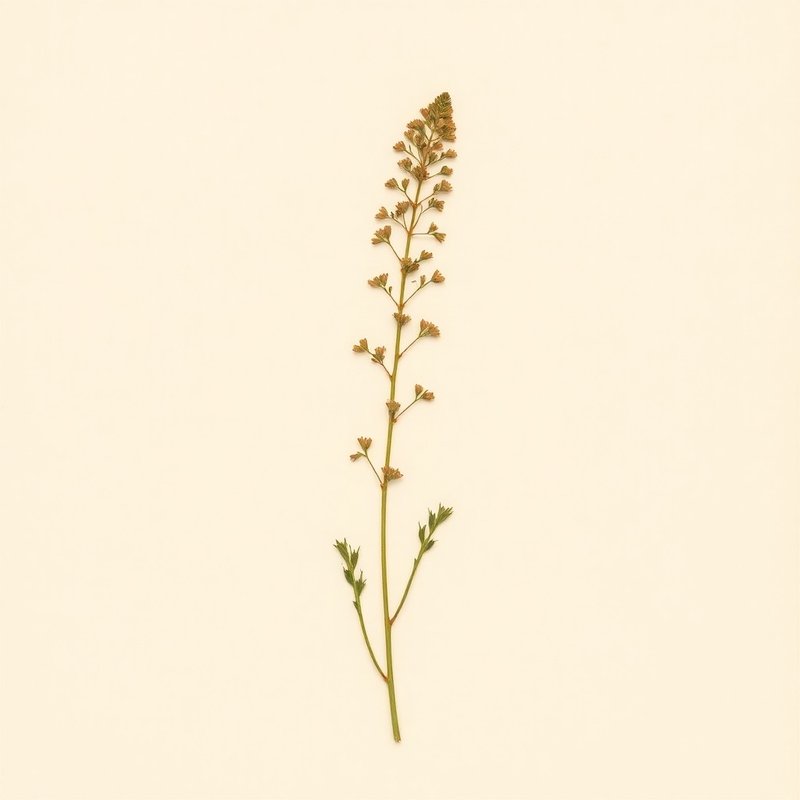 Reseda lutea (Wild Mignonette) — botanical photograph