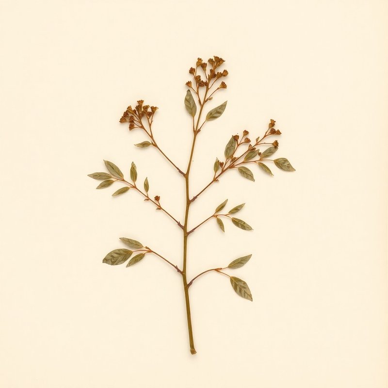 Rhamnus dahurica (Dahurian Buckthorn) — botanical photograph